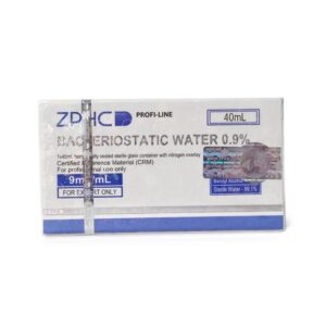 Bacteriostatic Water 0.9% ZPHC — 40 ml Multi-Dose Vial