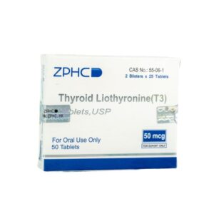Thyroid Liothyronine (T3) 50mcg ZPHC | USA Domestic
